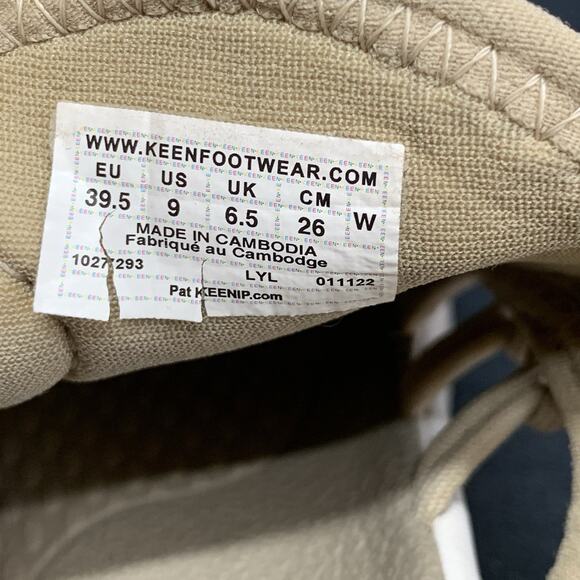 Keen Uneek Two Cord Sandals Aqua Stop Anti-Odor Anatomic Foot Bed Woman’s Size 9 - Picture 10 of 11